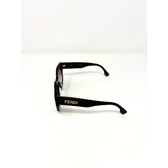 FENDI FF Zucca Monogram FE400171 Sunglasses Havana Brown Gradient